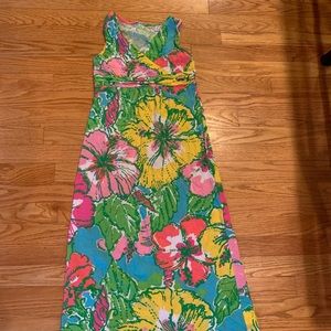 Like new Lilly Pulitzer girls maxi dress size 8/10